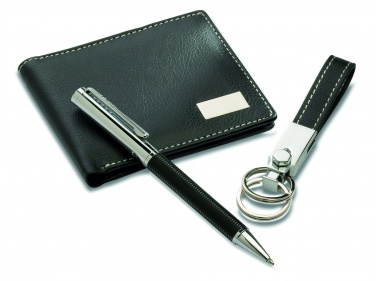 Logo trade promotional products picture of: Ball pen key ring and wallet Lappeenranta