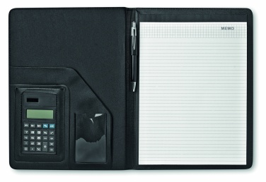 Logotrade promotional merchandise picture of: A4 conference folder calculator