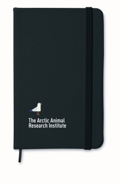 Logo trade promotional products picture of: A6 notebook 96 lined sheets