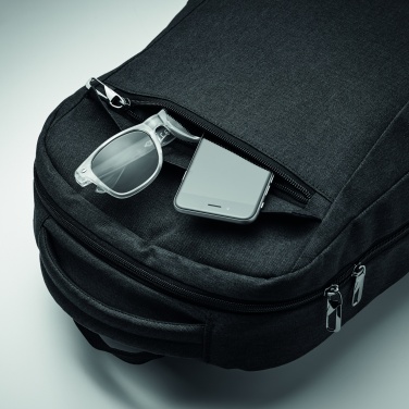 Logotrade promotional giveaway image of: 600D RPET laptop backpack