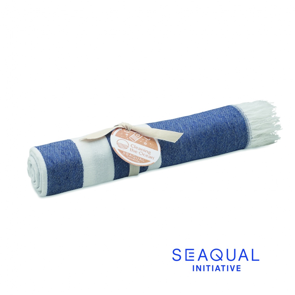Logo trade promotional gifts image of: SEAQUAL® hammam towel 100x170