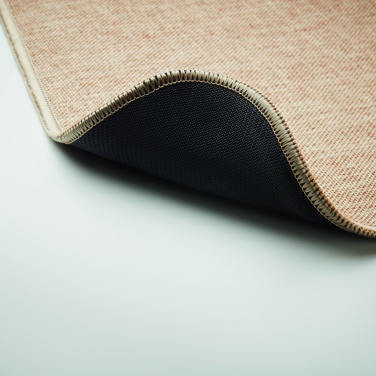 Logo trade promotional gift photo of: Flax door mat