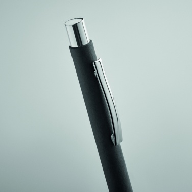 Logotrade promotional merchandise image of: Recycled paper push ball pen