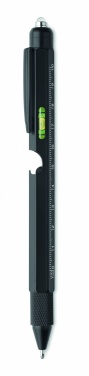 Logotrade business gift image of: Spirit level pen with ruler