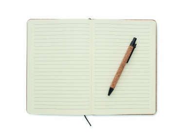 Logo trade promotional items picture of: A5 portfolio in cork