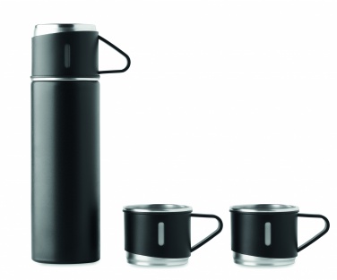 Logo trade promotional products image of: Double wall bottle and cup set