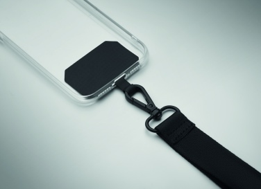 Logotrade promotional giveaway picture of: Polyester phone wrist strap