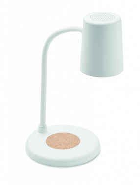 Logotrade promotional merchandise picture of: Wireless charger, lamp speaker