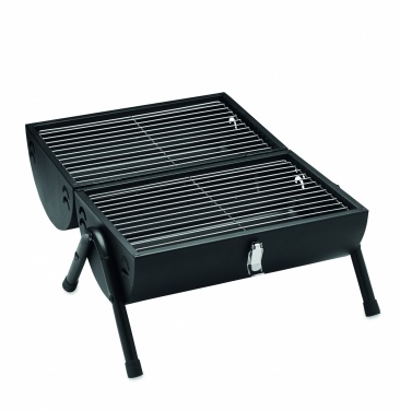 Logo trade advertising products image of: Portable barbecue with chimney