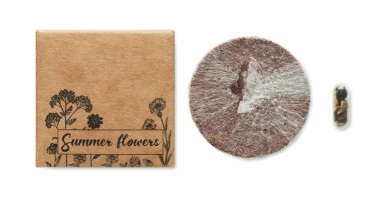 Logo trade promotional gifts image of: Mix flowerseeds disc