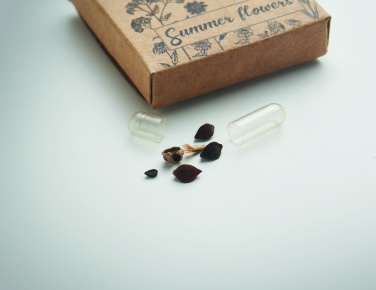 Logo trade promotional giveaways picture of: Mix flowerseeds disc