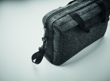 Logotrade advertising product image of: 15 inch RPET felt laptop bag
