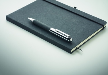 Logo trade corporate gifts image of: Recycled leather notebook set