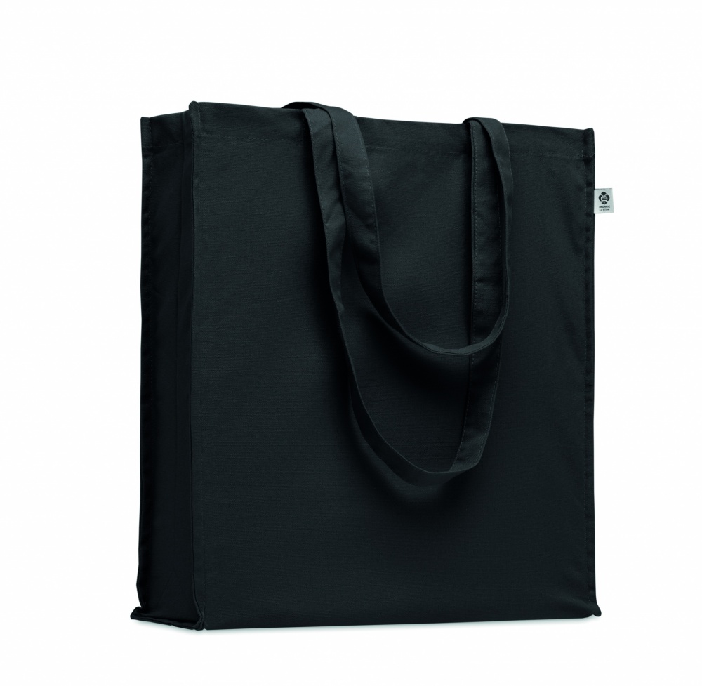 Logo trade corporate gifts image of: Organic cotton shopping bag