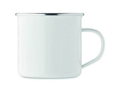 Logo trade promotional merchandise image of: Enamel sublimation mug 500ml