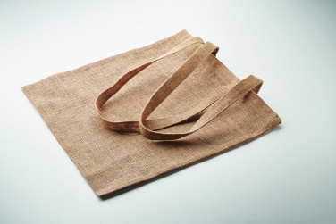 Logo trade advertising products image of: Jute long handled shopping bag