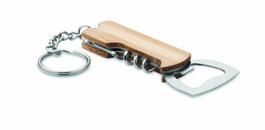 Logo trade business gift photo of: 3 in 1 bamboo pocket tool