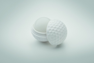 Logotrade advertising product image of: Lip balm in golf ball shape
