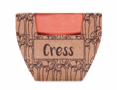 Logo trade promotional item photo of: Terracotta pot cress seeds