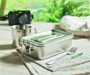Logotrade promotional merchandise picture of: Stainless steel lunch box