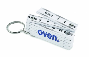 Logotrade corporate gift picture of: Carpenters ruler key ring 50cm Kotka