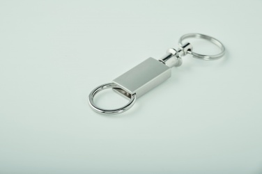 Logo trade promotional giveaways picture of: Pull apart split key ring Kajaani