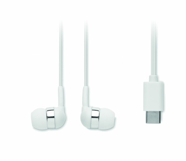 Logotrade promotional gift picture of: Ear phones with silicone covers