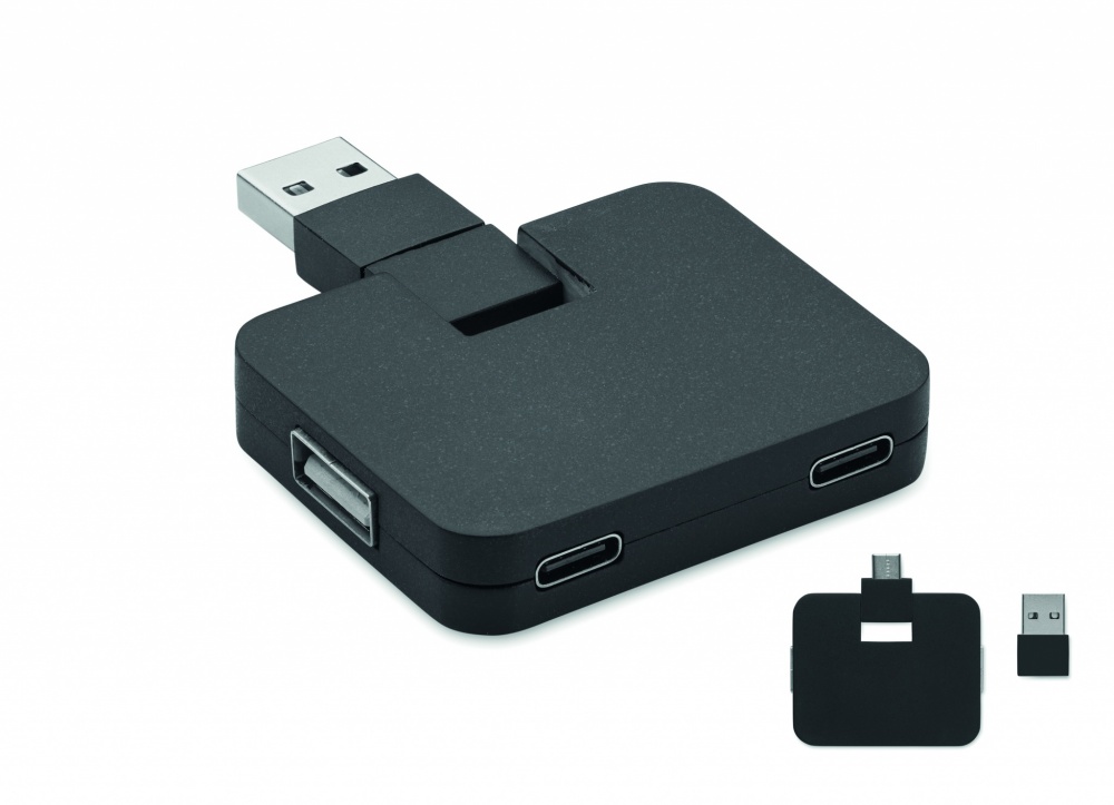 Logotrade promotional giveaways photo of: 4 port USB hub