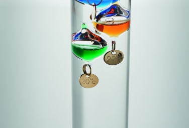 Logo trade advertising product photo of: Galileo thermometer glass 28cm