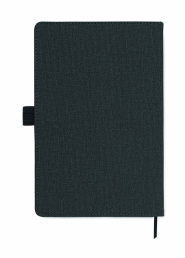 Logo trade promotional products image of: A5 notebook PU front pocket