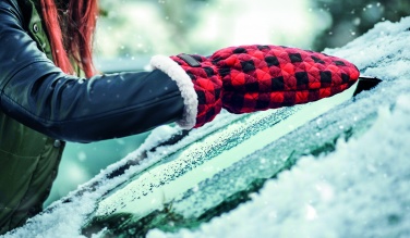 Logo trade advertising products image of: Quilted ice scraper glove