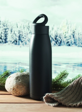 Logo trade promotional gift photo of: Heat-cool double wall bottle