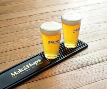 Logo trade advertising products image of: Bar runner mat in PVC