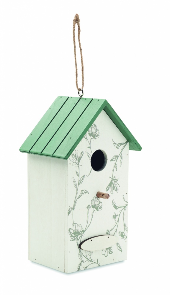 Logo trade promotional product photo of: Bird house in plywood