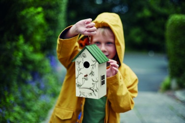 Logo trade promotional items image of: Bird house in plywood