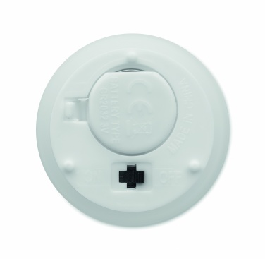 Logo trade promotional item photo of: LED wax candle in glass holder