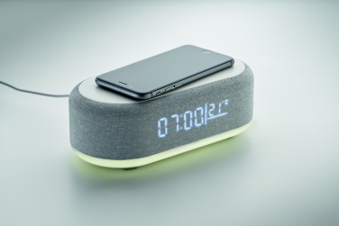 Logo trade promotional merchandise picture of: 15W wireless charging speaker