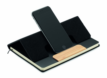 Logo trade business gifts image of: A5 RPET notebook set