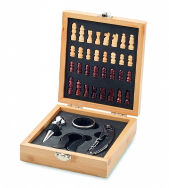 Logotrade business gifts photo of: Chess board wine set