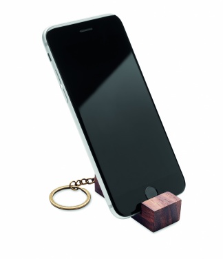 Logo trade promotional gifts picture of: Key ring with phone stand Hyvinkää