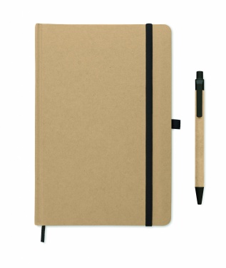 Logotrade business gift image of: Caratil A5 notebook in recycled carton