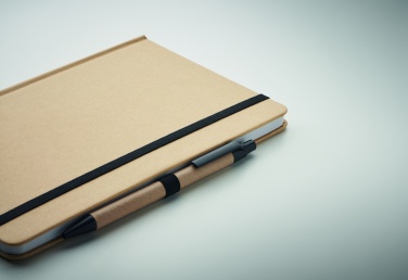 Logotrade corporate gift image of: Caratil A5 notebook in recycled carton