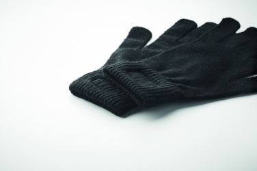 Logotrade promotional giveaway picture of: Knitted gloves in RPET