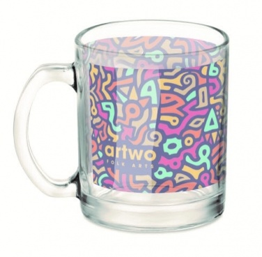 Logotrade corporate gifts photo of: Glass sublimation mug 300ml
