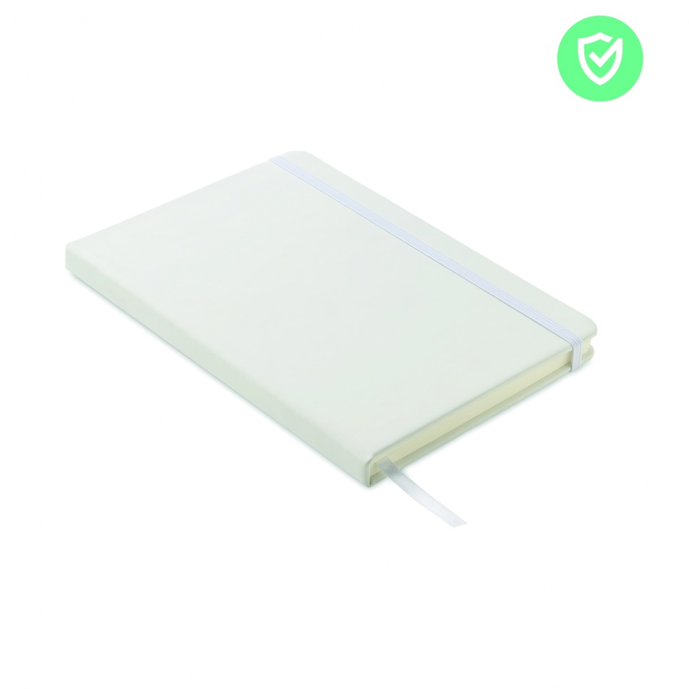 Logo trade promotional merchandise photo of: A5 antibacterial notebook