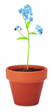Logo trade promotional products image of: Terracotta pot 'forget me not'