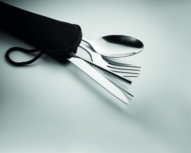 Logo trade promotional product photo of: Cutlery set stainless steel