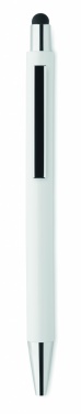 Logo trade promotional merchandise image of: Antibacterial stylus ballpen