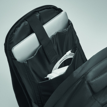 Logo trade promotional giveaways image of: 600D RPET backpack