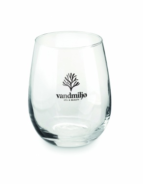 Logo trade promotional giveaways picture of: Stemless glass in gift box